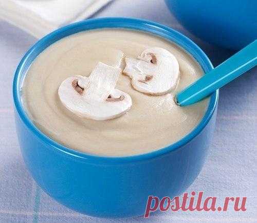 Грибной суп-пюре из шампиньонов