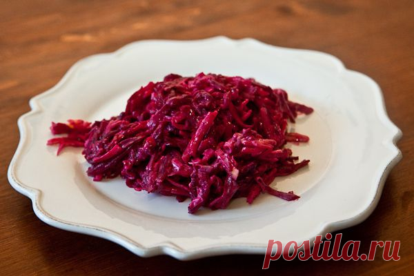 Салат из свеклы с сыром!!!!