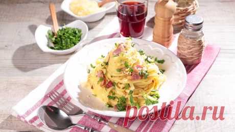 Паста карбонара - классический рецепт + 2 необычных - БУДЕТ ВКУСНО! - медиаплатформа МирТесен