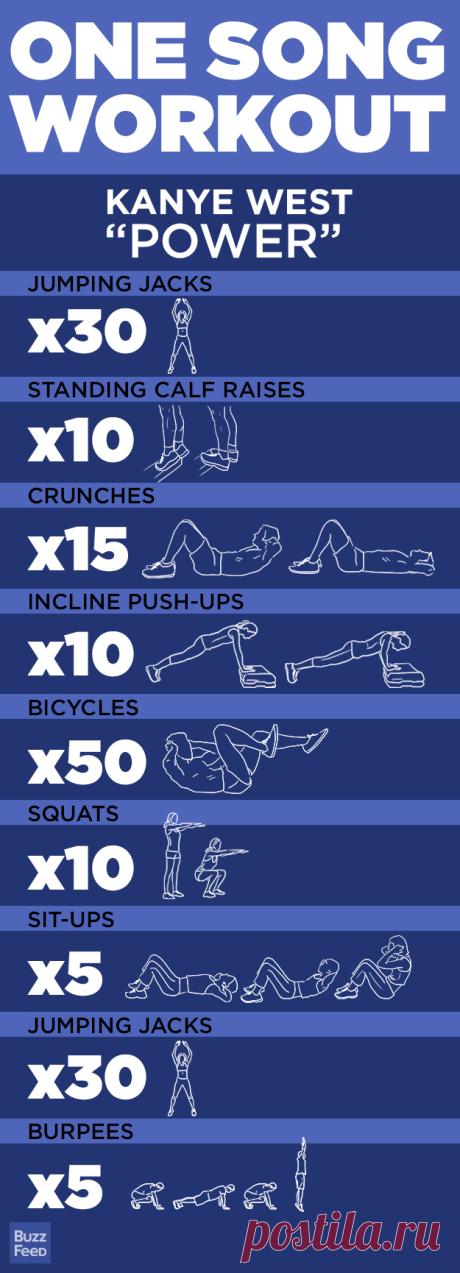 5 One-Song Workouts