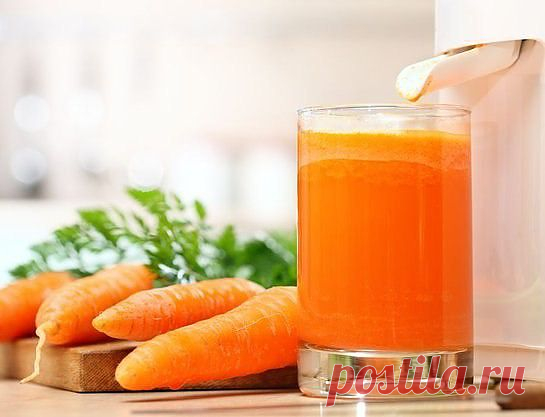 Сок моркови