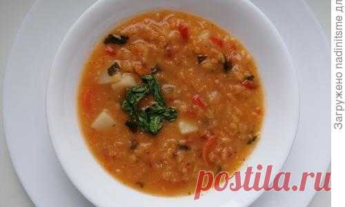 Аппетитный турецкий чечевичный суп - вкус Востока - пошаговый рецепт приготовления с фото