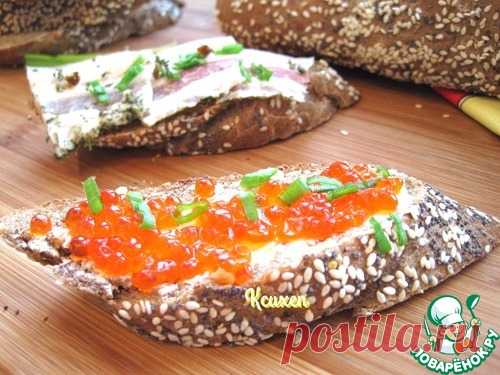 Ржано-пшеничный багет на солоде - кулинарный рецепт