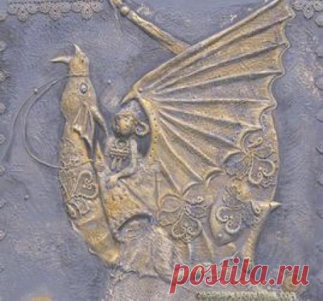 Мастера рукоделия - рукоделие для дома. Бесплатные мастер-классы, фото и видео уроки - Мастер-класс по лепке: Панно Зимний вечер