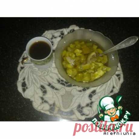 Варенье из кабачков с лимоном