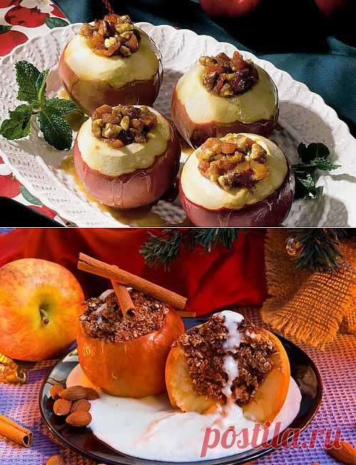 Фаршируем яблоки – полезные и вкусные десерты / Простые рецепты