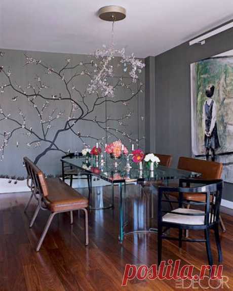 Украшения дома: Узорные стены для любого помещения