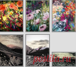 Галерея картин из шерсти