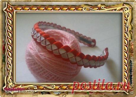 оплетение ободка | Страна Мастеров