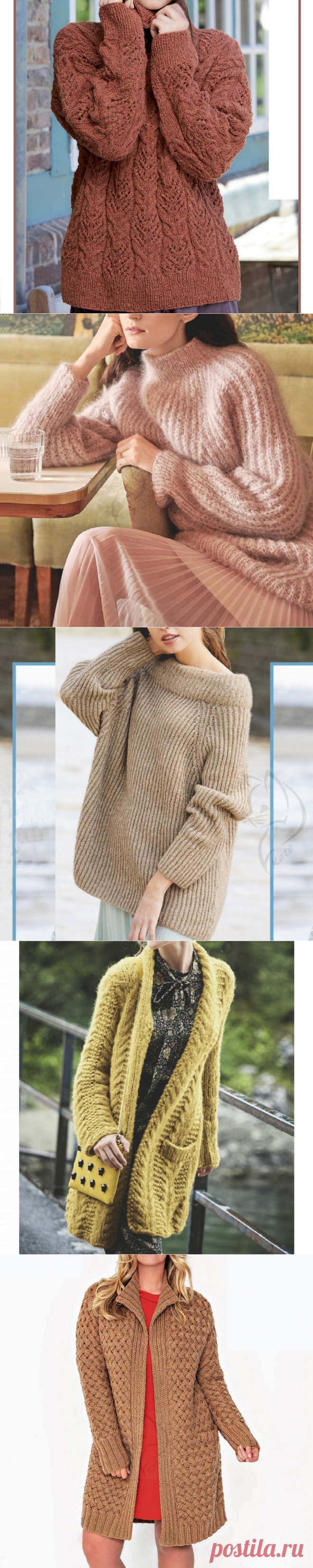 Платья-свитеры, пуловеры и кардиганы крупной вязки Бонус– пальто крючком | Всё лучшее - маме | Яндекс Дзен