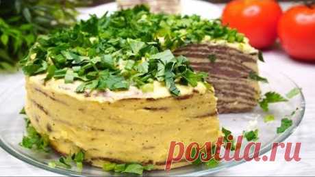 Закусочный Торт "Нежность". Ну оочень вкусно!