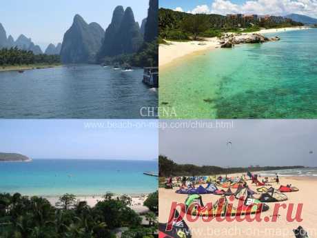 TOP32: Лучшие пляжи Китая - Июнь 2017 - Beach-on-Map.ru
