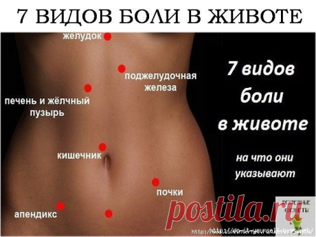 7 ВИДОВ БОЛИ В ЖИВОТЕ