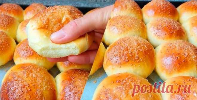 Аромат на весь дом. Воздушные БУЛОЧКИ с ЯБЛОКАМИ и КОРИЦЕЙ!