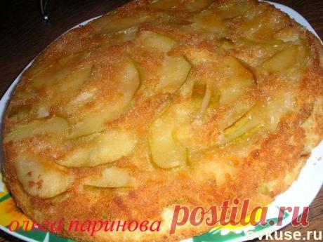 Яблочный перевертыш - Простые рецепты Овкусе.ру