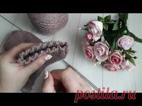 Супер эластичный набор петель / Как набрать петли для эластичной  резинки/ Лучший набор петель
