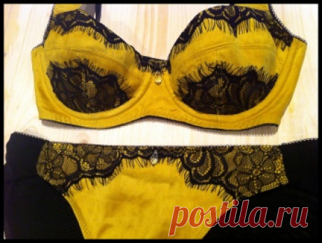 Orange Lingerie | Boylston Bra | Supply | Patterns | Kollabora