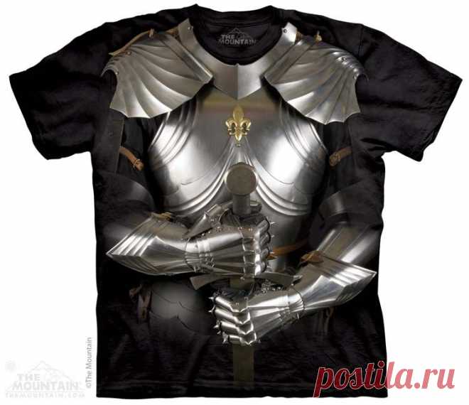 Футболка The Mountain BODY ARMOR в интернет магазине Красивые футболки