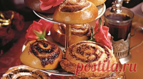 Булочки с корицей, изюмом и грецкими орехами. Пошаговый рецепт с фото на Gastronom.ru