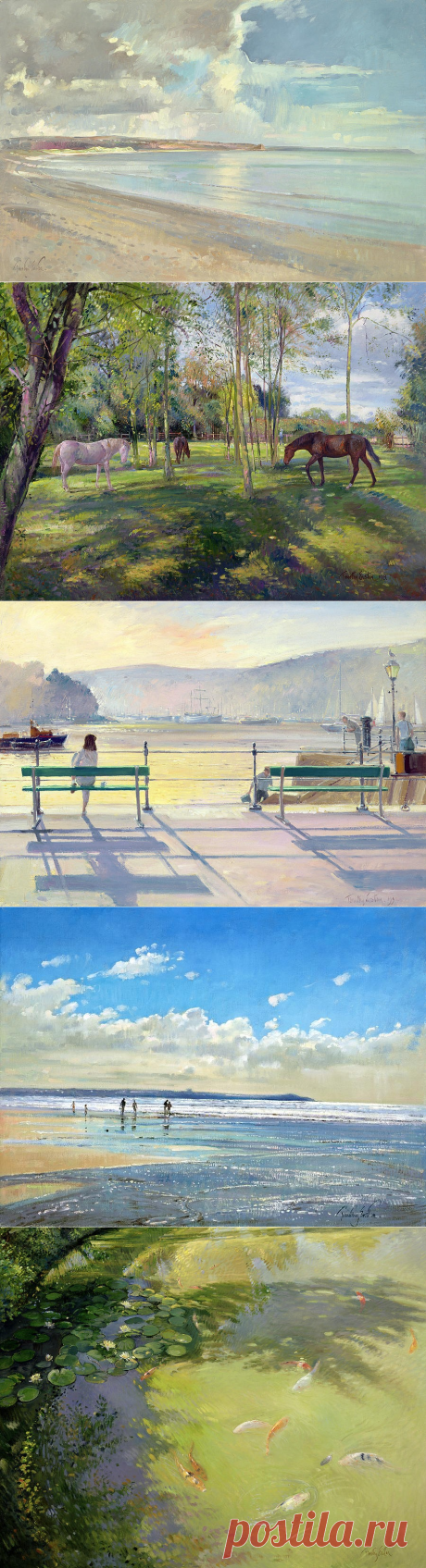 Я просыпаюсь в сказку... Художник Тимоти Истон / Timothy Easton (Англия, 1943)