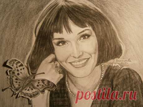 Лина Волоцкова  &quot;АННА САМОХИНА&quot; Карандаш.