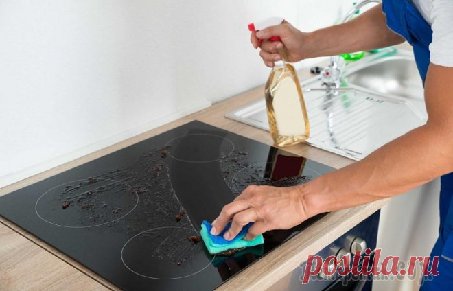 7 способов чистки стеклокерамической плиты, которые не причинят ей вреда