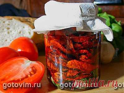 Сушеные помидоры с пряными травами в масле. Фото-рецепт / Готовим.РУ