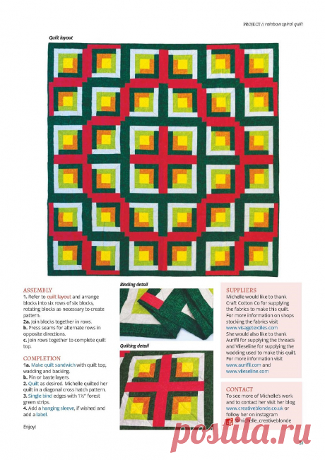 Patchwork & Quilting UK №330 2022