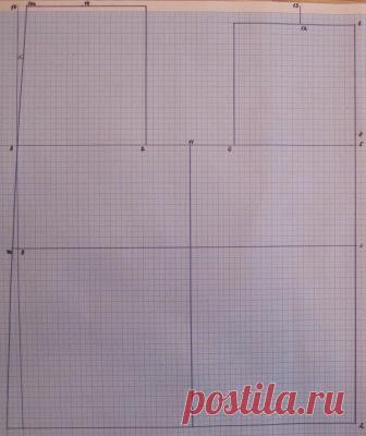 Красиво шить не запретишь! » Архив блога » Строим базовую выкройку детского платья.