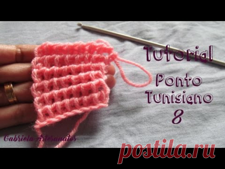 Passo a Passo: Ponto Tunisiano 8