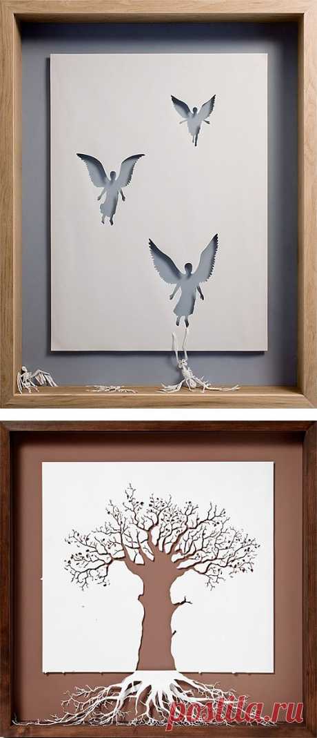Paper Cut Sculptures by Peter Callesen | PAPERCUT