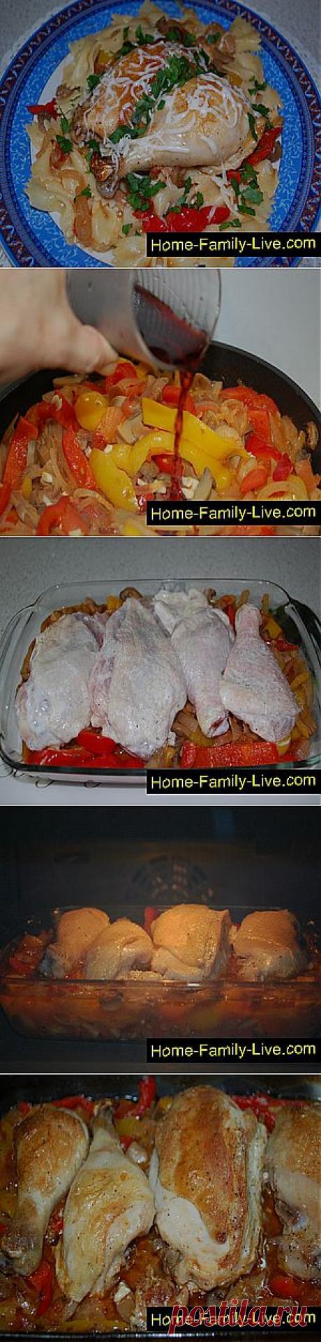 Кулинарные рецепты Курица по - охотничьи &amp;raquo; Кулинарные рецепты