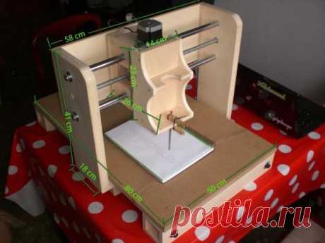 Изготовление станка CNC из дерева на базе Arduino