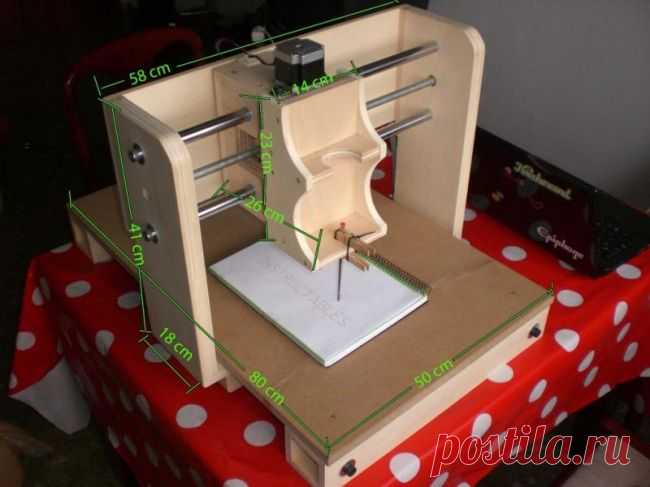 Изготовление станка CNC из дерева на базе Arduino