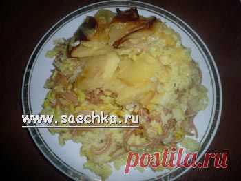 Мирестели аш (постный плов с вермишелью слоями) | рецепты на Saechka.Ru