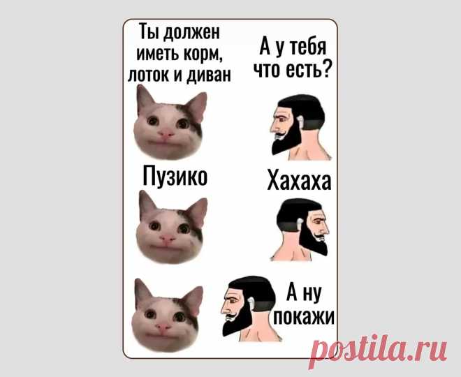 «А ну покажи»
Изначально это комикс-мем с персонажами Yes Chad и Trad girl, где пара выясняет, кто что кому должен для отношений. Сначала мужчина предъявляет свой список, женщина уходит и смеется, а после возвращается и говорит: «А ну покажи». Роли меняются, комикс периодически вырастает на несколько слайдов, но посыл остается прежним