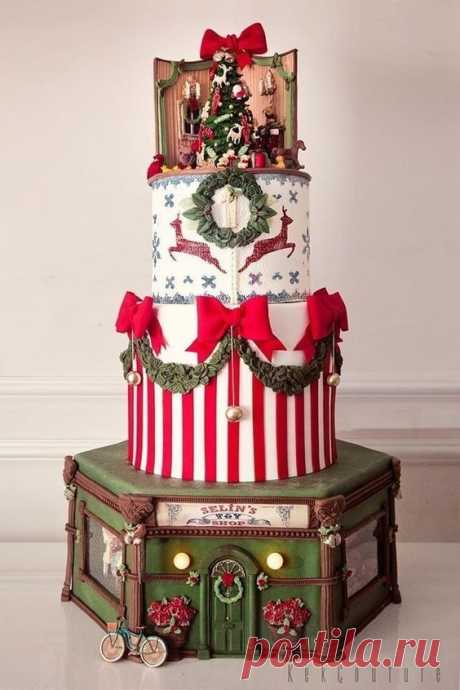 2022 Christmas Cake Ideas | Easy Christmas cake Decorating Ideas | Elegant Cake Decor for Christmas