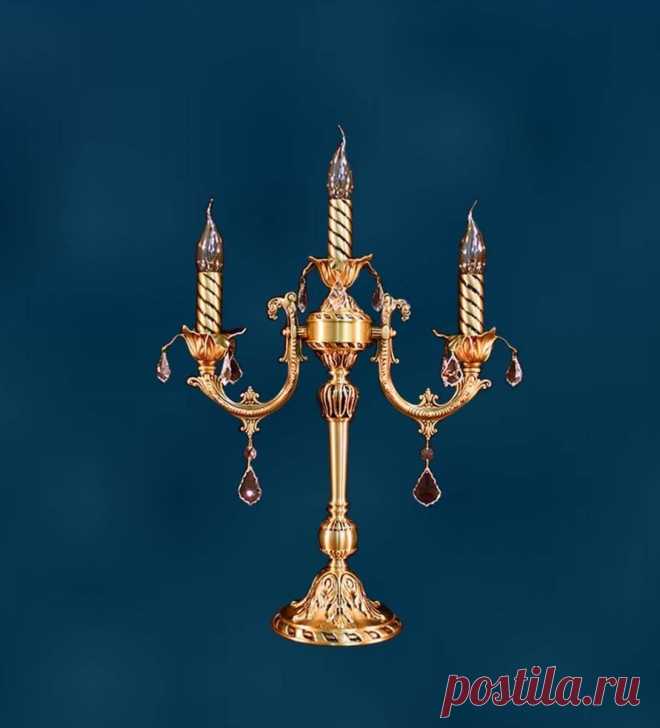 Декоративная лампа свеча – трехрожковый канделябр купить по цене 23 260 руб. в Москве — интернет магазин chudo-magazin.ru