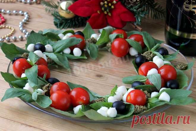 Капрезе с моцареллой рецепт с фото - 1000.menu