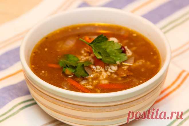 Настоящий грузинский суп харчо — Вкусные рецепты