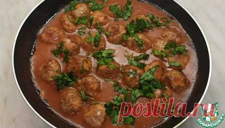 Мясные фрикадельки в томатном соусе Кулинарный рецепт