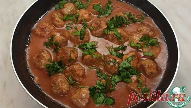 Мясные фрикадельки в томатном соусе Кулинарный рецепт
