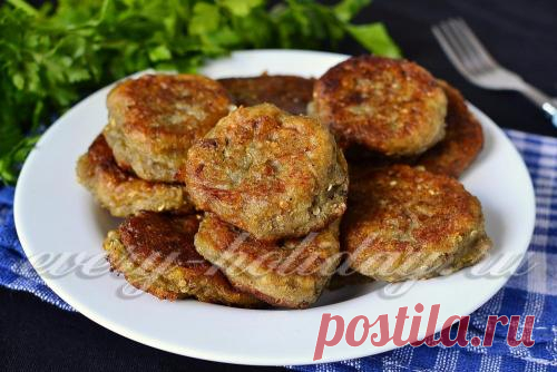 Котлеты из баклажанов и мяса не надо