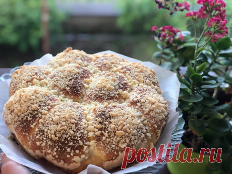 Воздушные булочки «Ромашка».