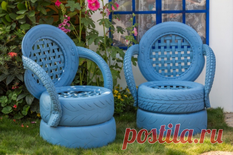 13 крутых вещей, которые можно сделать из шин