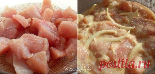 Как приготовить куриный шашлык в духовке на шпажках - рецепт, ингридиенты и фотографии