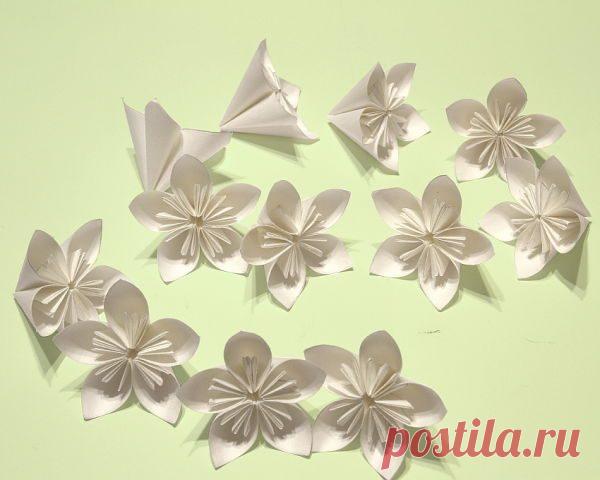 Цветочное украшение кусудама своими руками