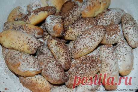 Печенье &quot;Батончики&quot; с варёными желтками