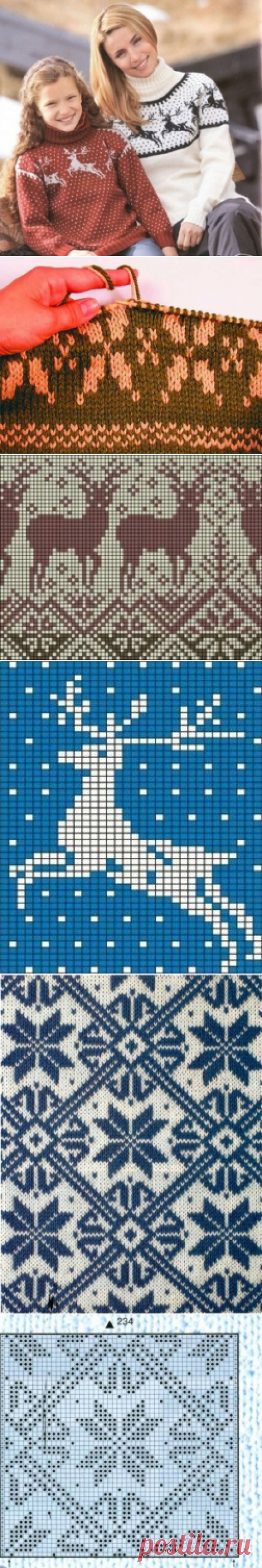 Жаккардовые узоры спицами: схемы + пояснения к вязанию | Дом рукоделия