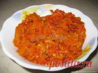 Зимний салат из моркови 